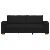 VidaXL 3-zitsbank Zwart - 35% Korting