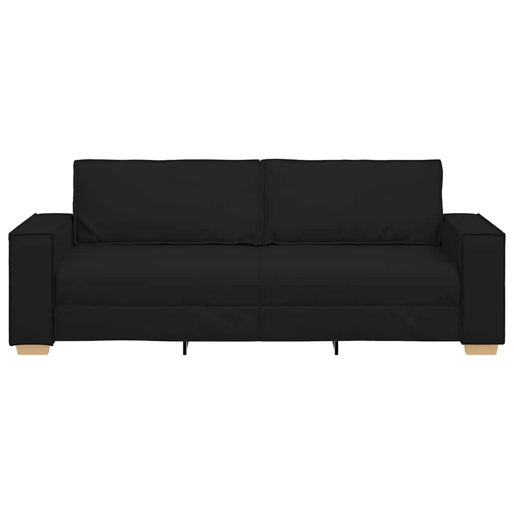 VidaXL 3-zitsbank Zwart - 35% Korting