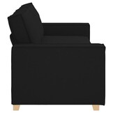 VidaXL 3-zitsbank Zwart - 35% Korting