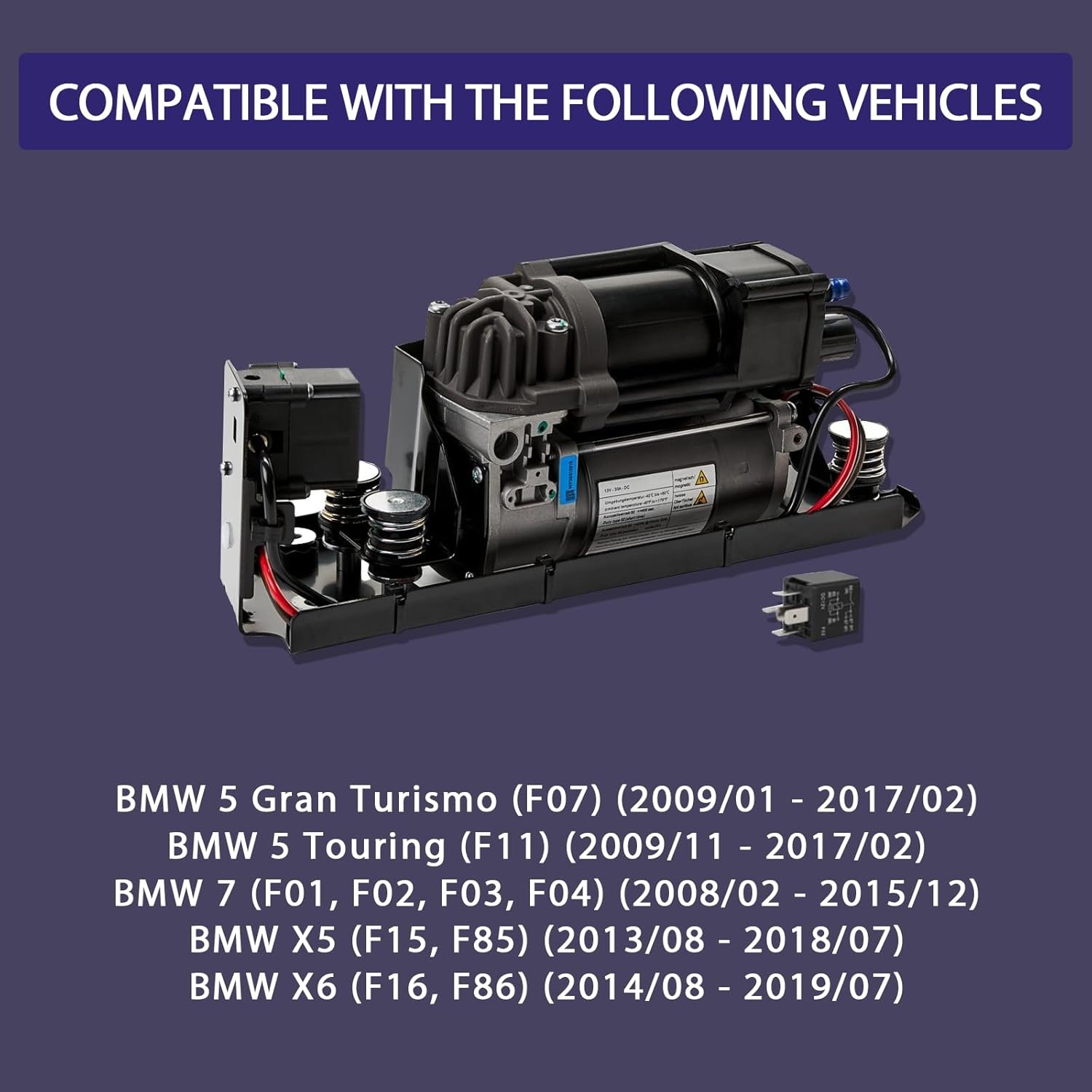 Luchtvering Compressor BMW 5 & 7 Serie (30% Korting)