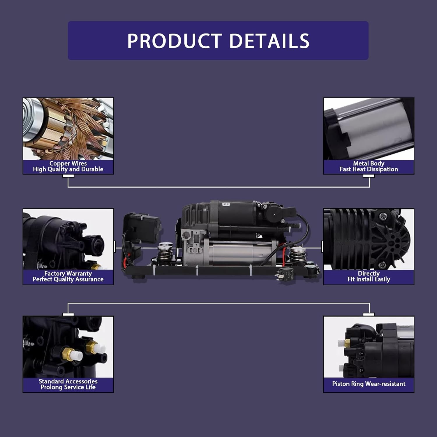 Luchtvering Compressor BMW 5 & 7 Serie (30% Korting)