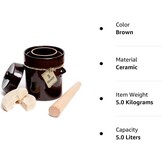 Keramische Fermentatiepot 4L met Gewichten & Deksel | 34% Korting!