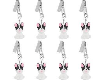 Puppy Tafelkleedgewichten Zwart (8 stuks) - Nu 28% Korting!