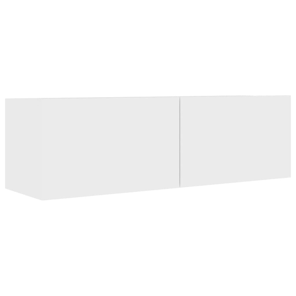 vidaXL TV-meubel 100cm Bewerkt Hout Wit - 34% Korting!