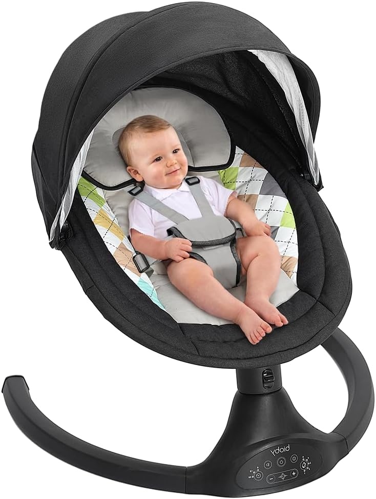Elektrische Babyschommel & Wipstoel (2-9kg) - 34% Korting