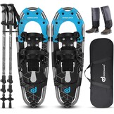 Sneeuwschoenenset 4-in-1 Dames/Heren L Blauw - 29% Korting!