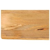 VidaXL Tafelblad Mangohout - Natuurlijke Rand - 60x40cm - 29% Korting