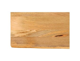 VidaXL Tafelblad Mangohout - Natuurlijke Rand - 60x40cm - 29% Korting