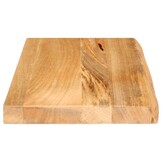 VidaXL Tafelblad Mangohout - Natuurlijke Rand - 60x40cm - 29% Korting