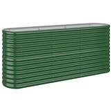 VidaXL Plantenbak Staal Groen - 34% Korting!