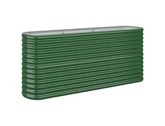 VidaXL Plantenbak Staal Groen - 34% Korting!