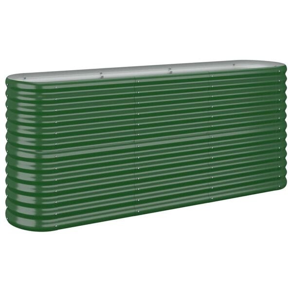 VidaXL Plantenbak Staal Groen - 34% Korting!