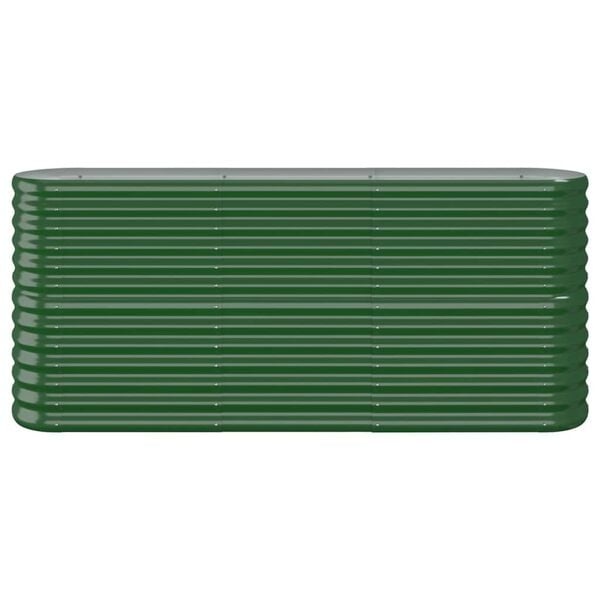 VidaXL Plantenbak Staal Groen - 34% Korting!