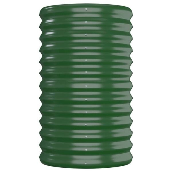 VidaXL Plantenbak Staal Groen - 34% Korting!