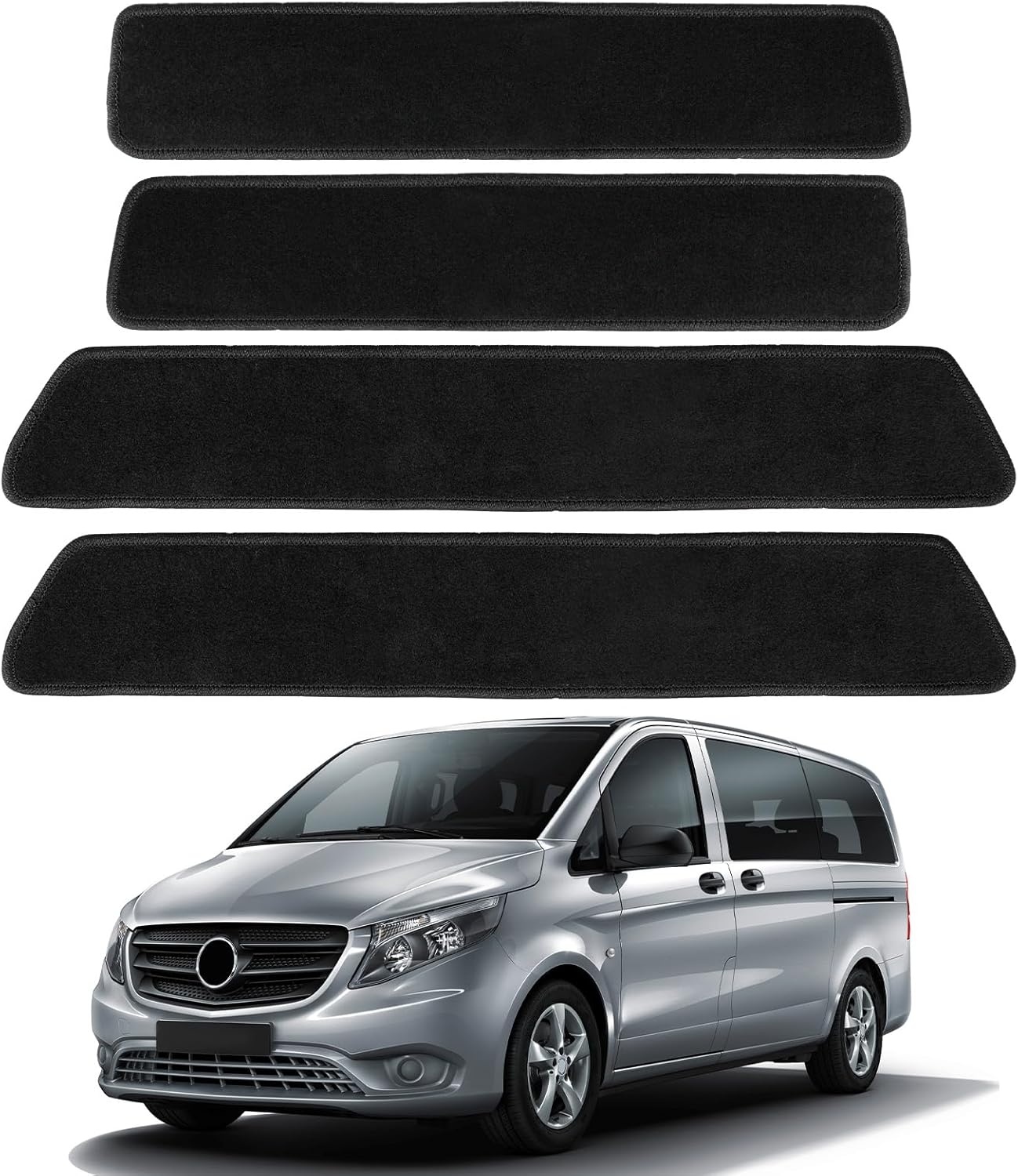 Vloermatten Set Velours Mercedes V-Class W447 (29% Korting!)