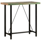 VidaXL Bartafel 110x55x107 cm - Gerecycled Hout & IJzer - 35% Korting!
