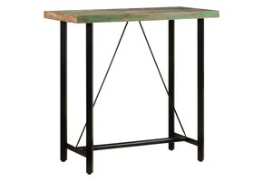 Bartafel 110x55x107 cm Gerecycled Hout & IJzer - 57% Korting