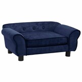 vidaXL Hondenbank Blauw - 34% Korting!