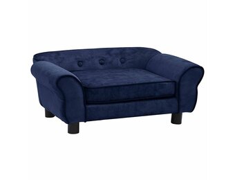 vidaXL Hondenbank Blauw - 34% Korting!
