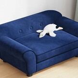 vidaXL Hondenbank Blauw - 34% Korting!
