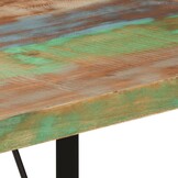 VidaXL Bartafel 110x55x107 cm - Gerecycled Hout & IJzer - 35% Korting!