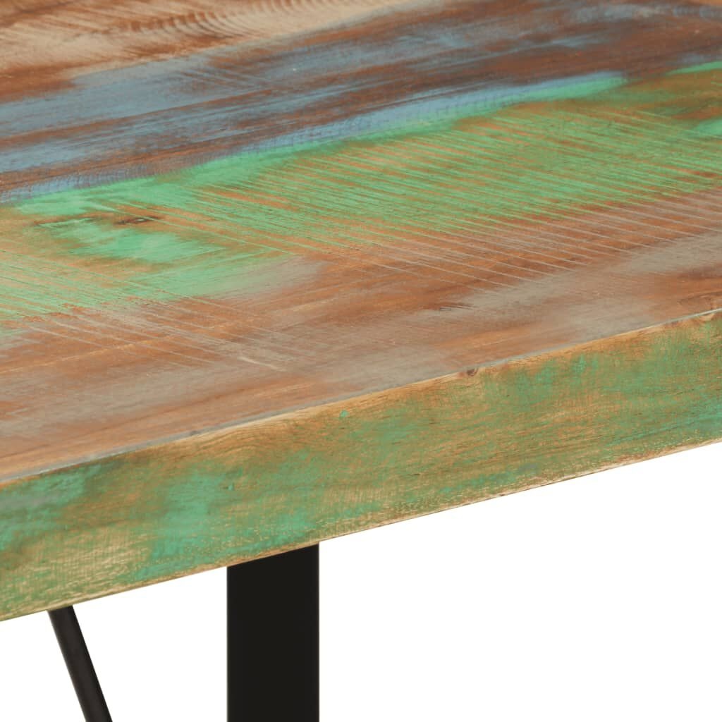 VidaXL Bartafel 110x55x107 cm - Gerecycled Hout & IJzer - 35% Korting!