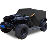 Waterdichte Autohoes 420D Oxford Zwart - Bescherming Buiten