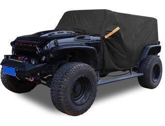 Universele Waterdichte Autohoes - 420D Oxford Zwart | 29% Korting!