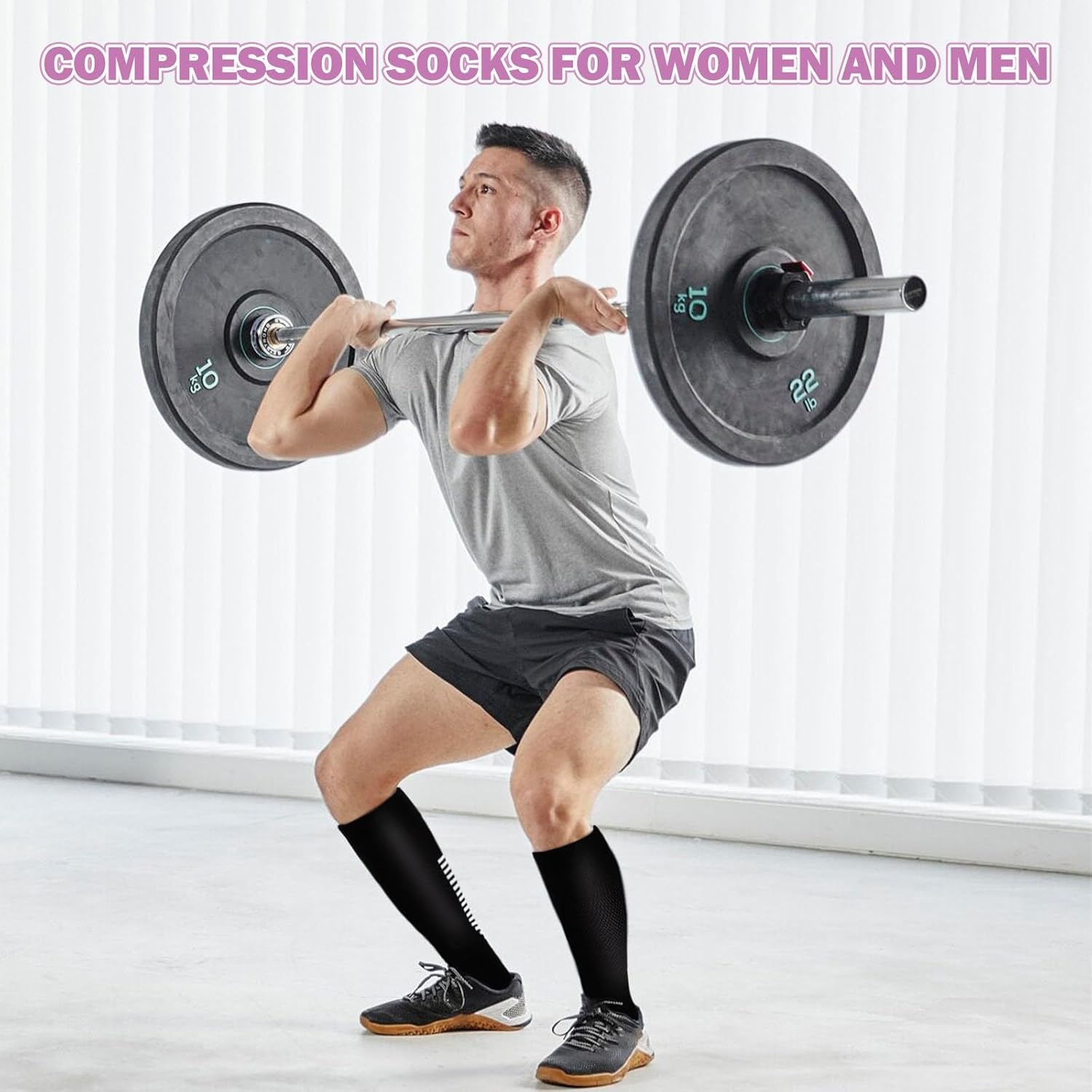 LEOSTEP Compressiekousen (6 paar) - 28% Korting