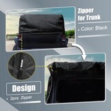 Waterdichte Autohoes 420D Oxford Zwart - Bescherming Buiten