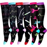 LEOSTEP Compressiekousen (6 paar) - 28% Korting