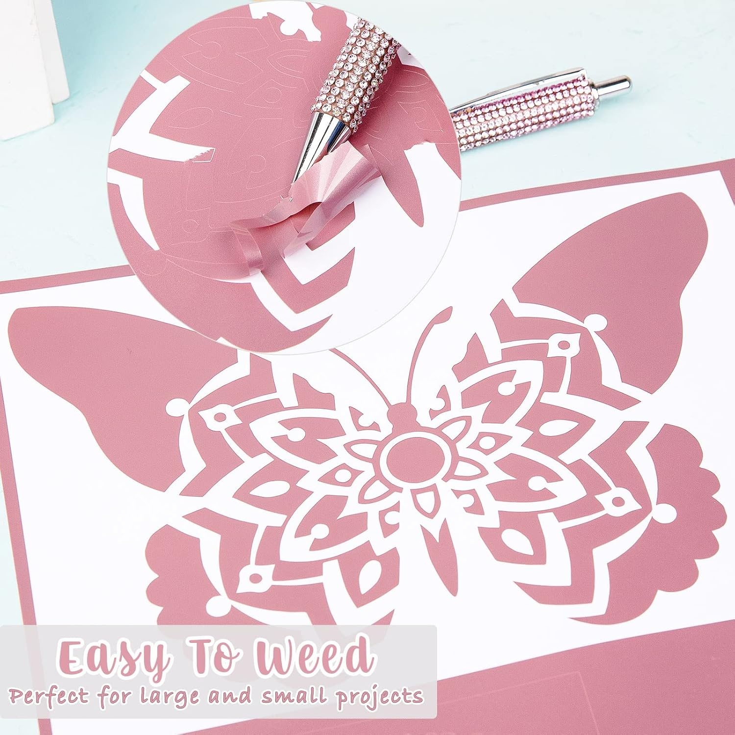 Rose Goud Mat Vinyl Rol (30.5x300cm) - 26% Korting
