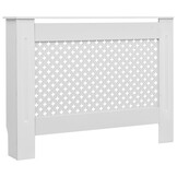 Radiatorombouw MDF Wit - 112x19x81,5 cm | 36% Korting