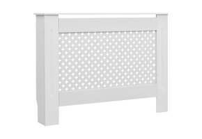 Radiatorombouw MDF Wit 112x19x81,5 cm | 48% Korting