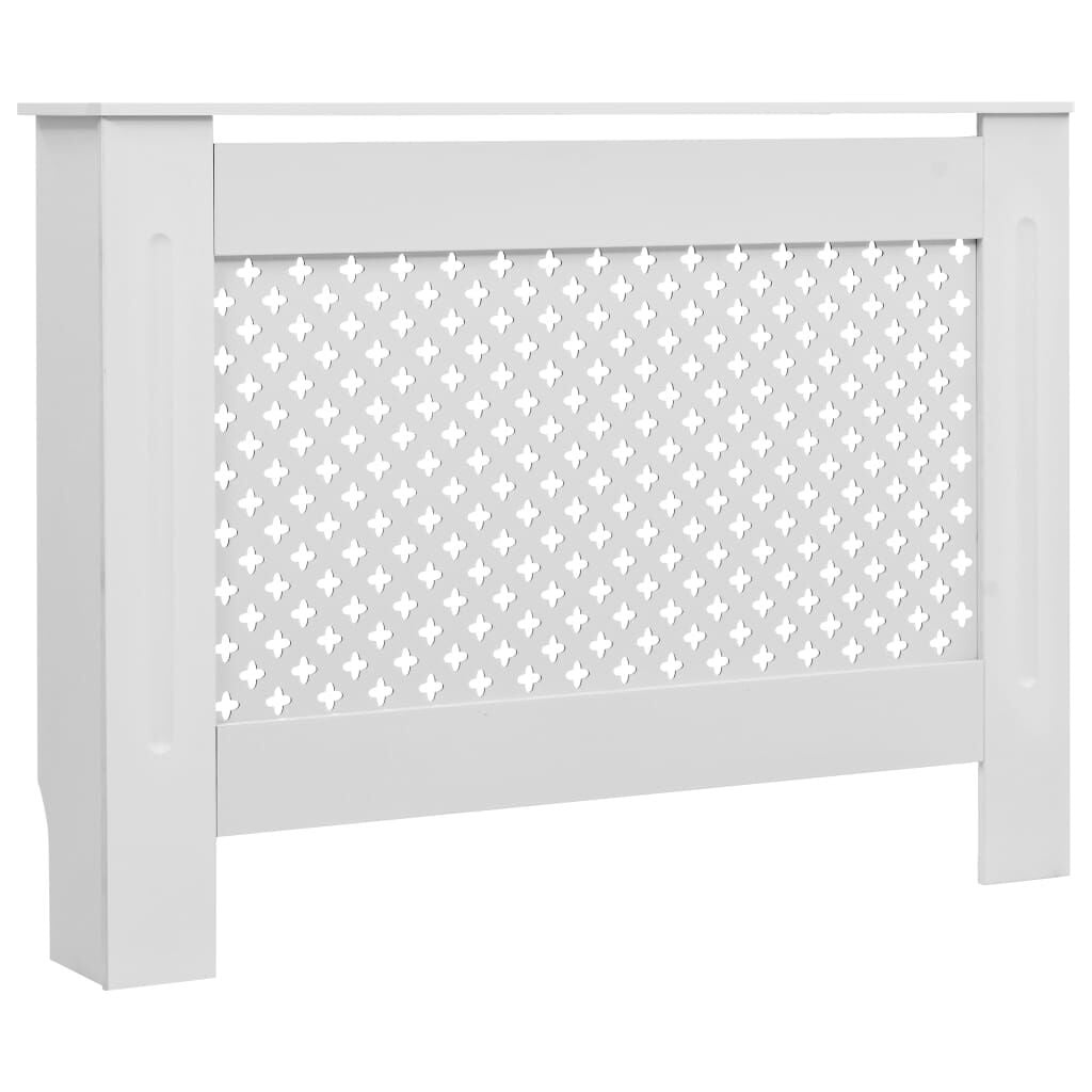 Radiatorombouw MDF Wit - 112x19x81,5 cm | 36% Korting