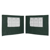 vidaXL Tentwanden met raam (2 st.) - 32% Korting!