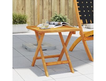 vidaXL Acacia Hout Tuinbijzettafel 40x40x40 cm - 34% Korting!
