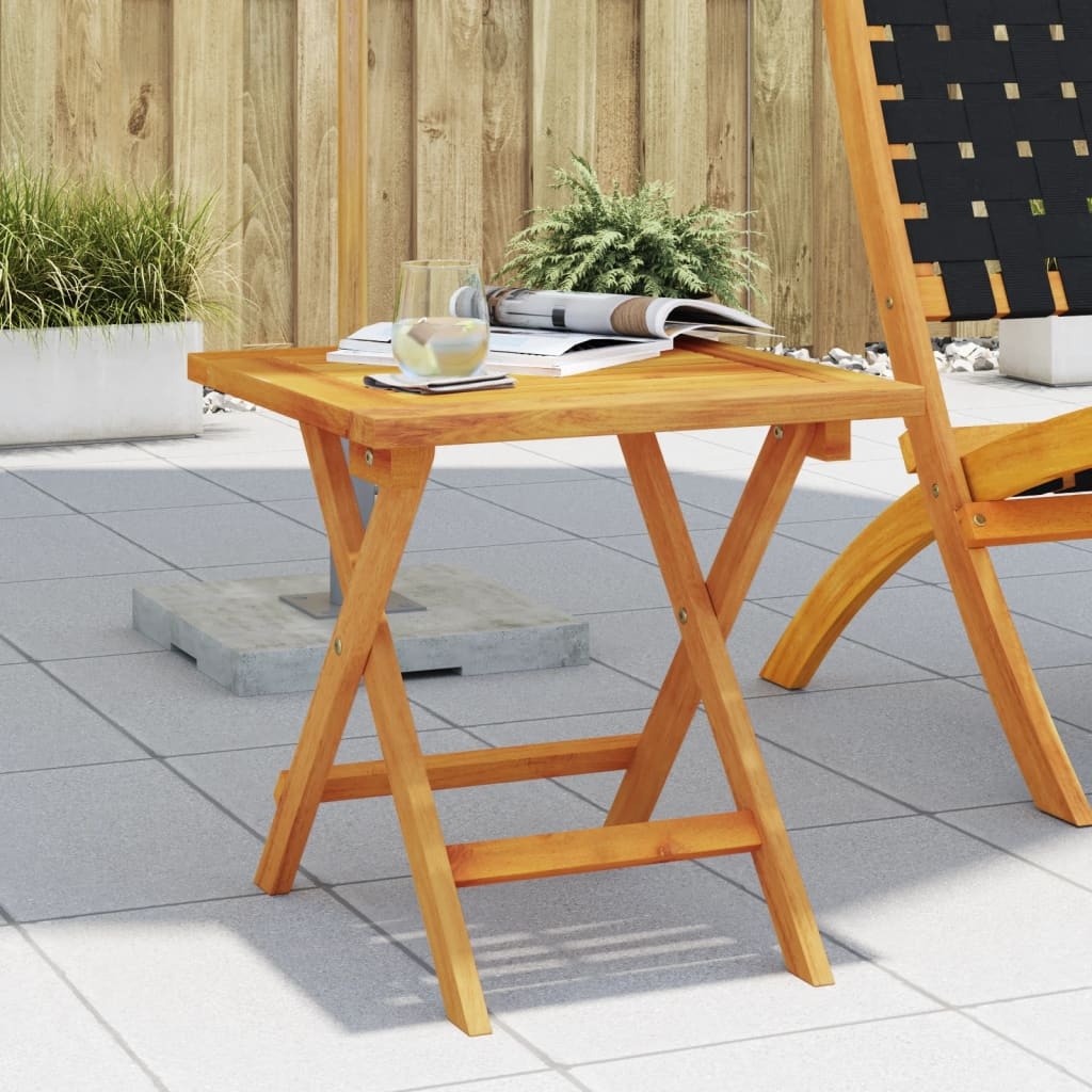 vidaXL Acacia Hout Tuinbijzettafel 40x40x40 cm - 34% Korting!