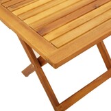 vidaXL Acacia Hout Tuinbijzettafel 40x40x40 cm - 34% Korting!
