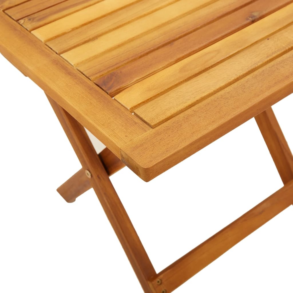 vidaXL Acacia Hout Tuinbijzettafel 40x40x40 cm - 34% Korting!