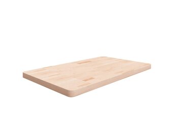 vidaXL Wastafelblad Eikenhout 100x60cm - Nu 35% Korting!