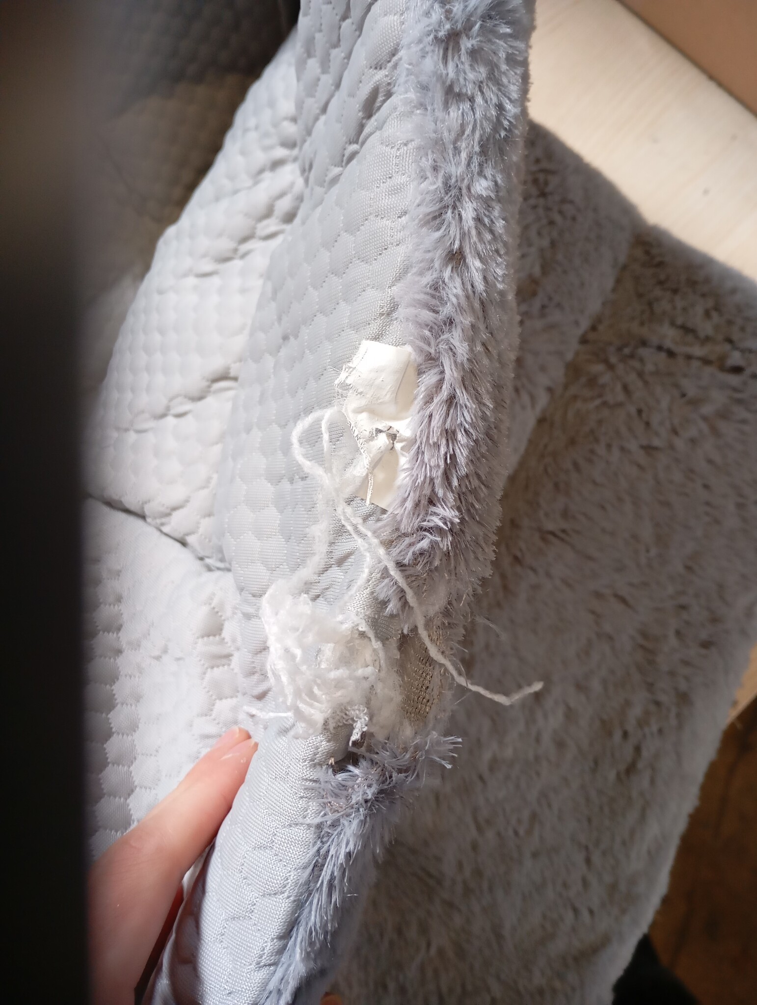 BVAGSS Hondenbed voor kleine honden, omkeerbaar, koel en warm, hondenkussen, wasbaar, hondenmat voor kleine, middelgrote en grote honden, XH080 (91 x 58 cm, grijs)