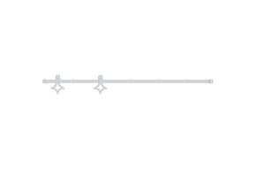 Schuifdeurbeslagset 183cm Staal Wit met 60% Korting