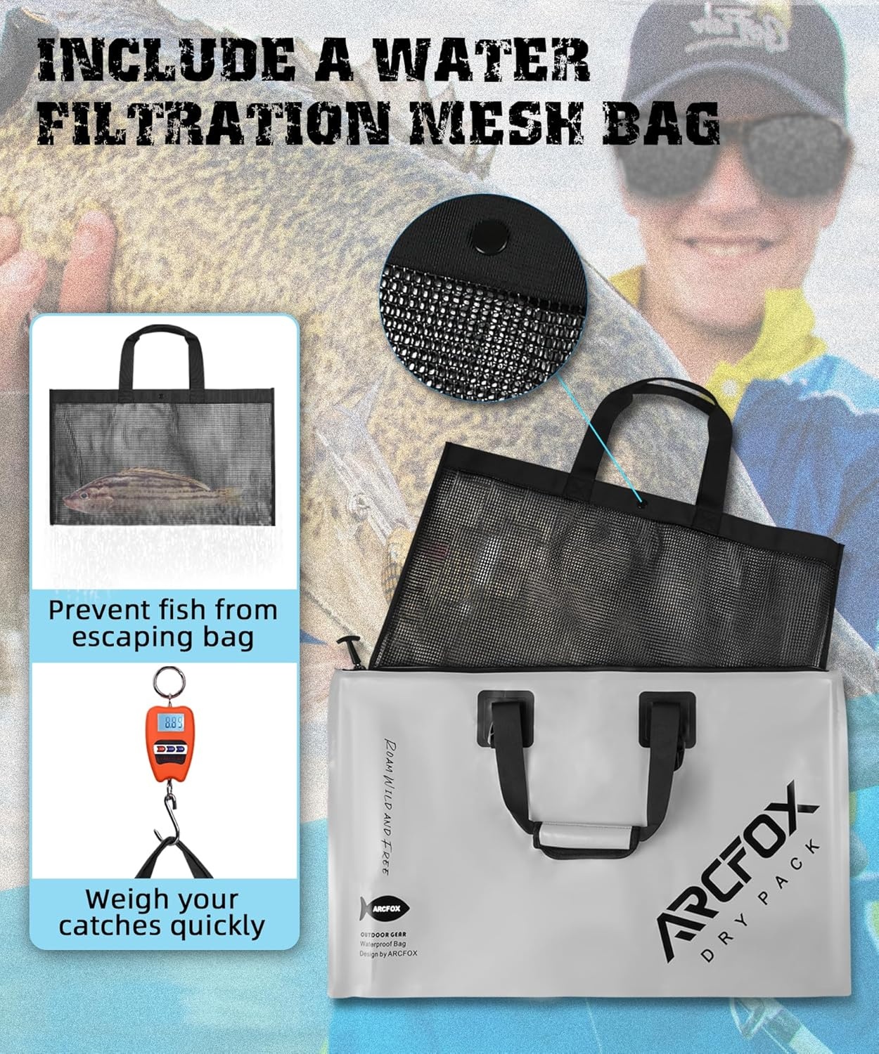 Waterdichte Vistentas Grijs 1000D PVC - 77% Korting!