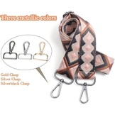 Verstelbare Tasriem Roze Grijs - 71% Korting