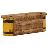vidaXL Opbergbank / dressoir 120x30x40 cm massief gerecycled hout