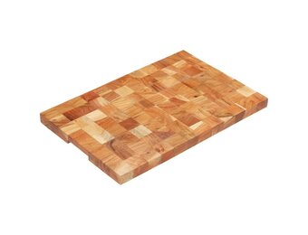 vidaXL Hakblok 60x40x3,8 cm massief acaciahout