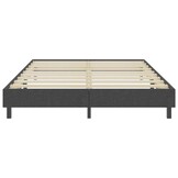 vidaXL Boxspringframe stof grijs 180x200 cm