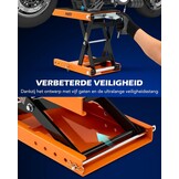 Orion Motor Tech Motorbrug / Liftkrik Oranje 95-370 mm, 500 kg capaciteit