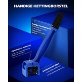 Orion Motor Tech Motorbrug / Liftkrik Oranje 95-370 mm, 500 kg capaciteit